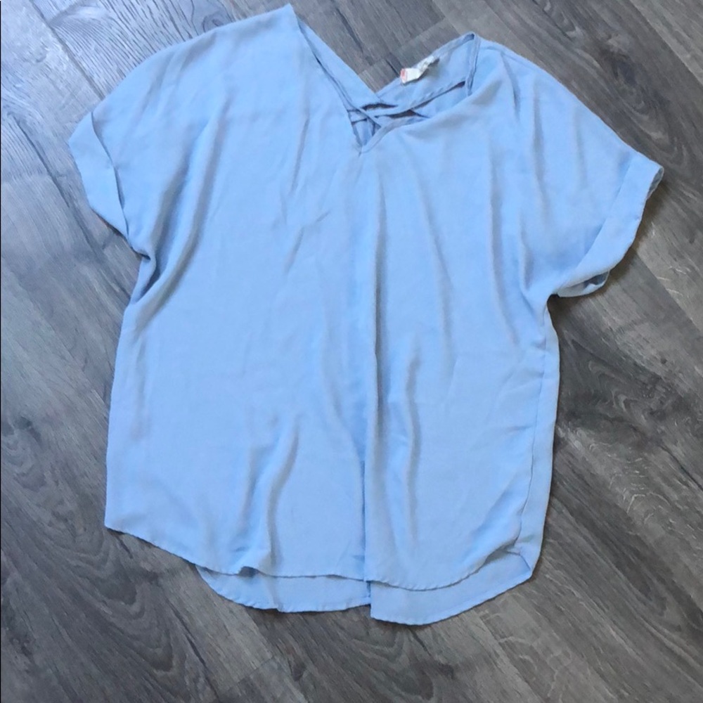 Light blue blouse 💙✨